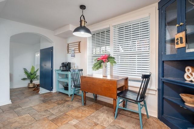 view of dining room