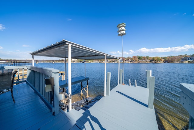 301 Kleinshore # 8, Hot Springs, AR 71913 - dock featuring a water view