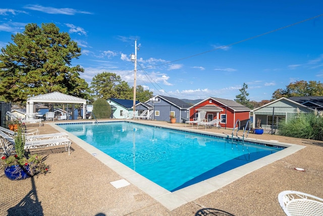 301 Kleinshore # 8, Hot Springs, AR 71913 - community pool featuring a gazebo, fence, and a patio area
