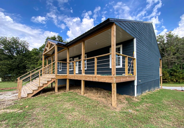 view of rear view of house