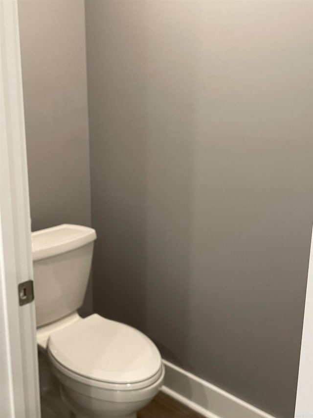 bathroom with toilet