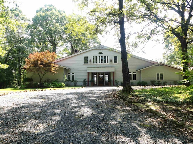 view of front of house