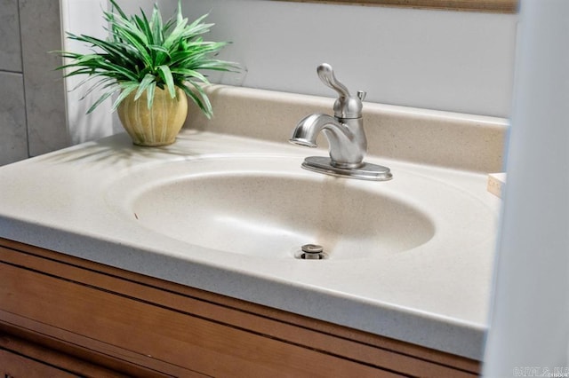 bathroom view of vanity