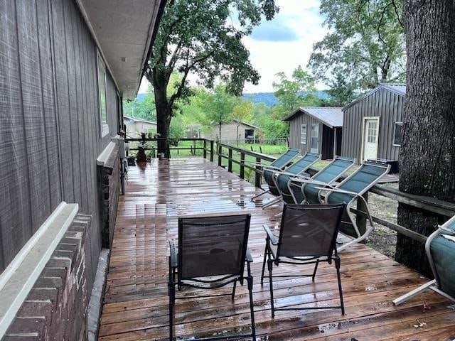 view of deck