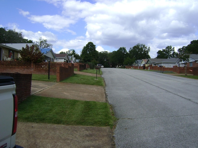 view of road