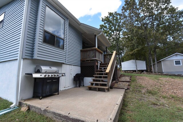 exterior space featuring a patio