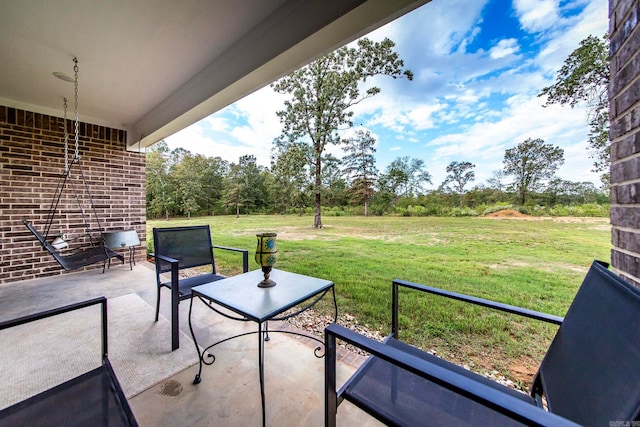 view of patio