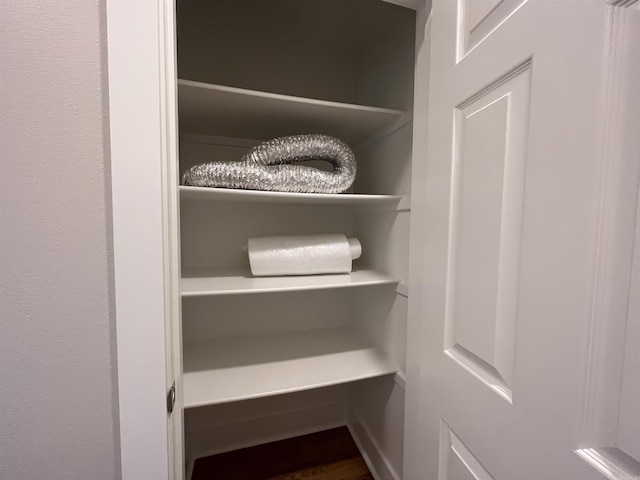 view of closet