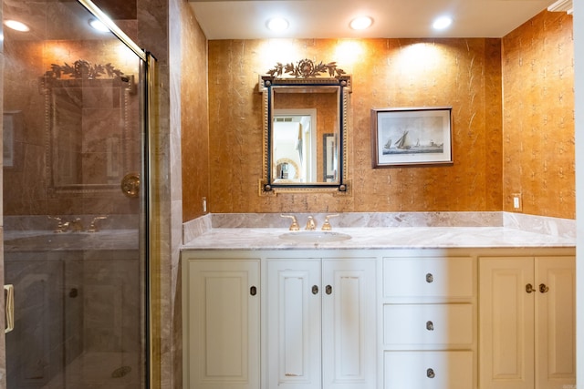 1 Treetops Unit & 1103, Little Rock, AR 72202 - full bath with a stall shower and vanity