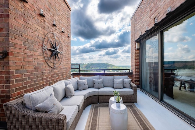 1 Treetops Unit & 1103, Little Rock, AR 72202 - balcony featuring an outdoor living space