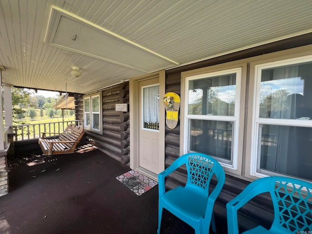 view of patio / terrace featuring a porch