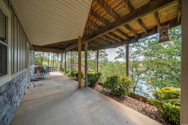 view of patio