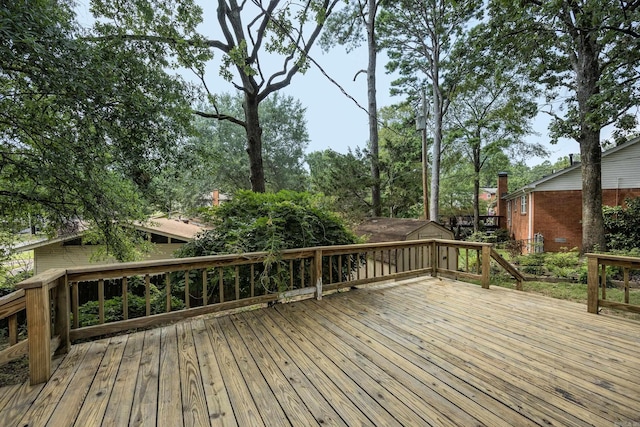 view of deck