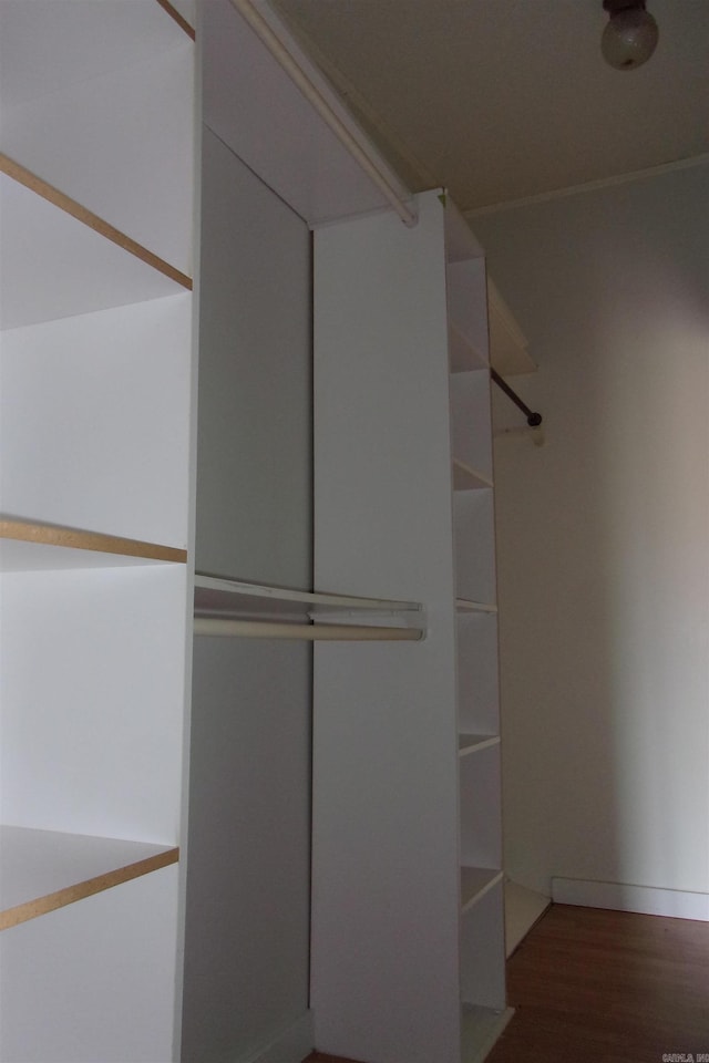 3058 Rocky Ridge Rd, Mountain Home, AR 72653 - spacious closet featuring wood finished floors