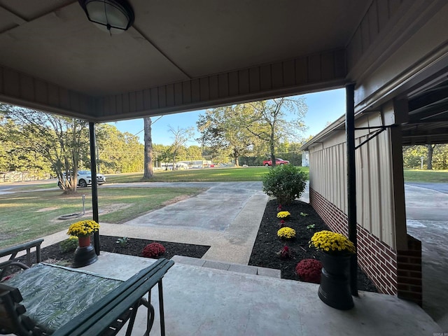 view of patio