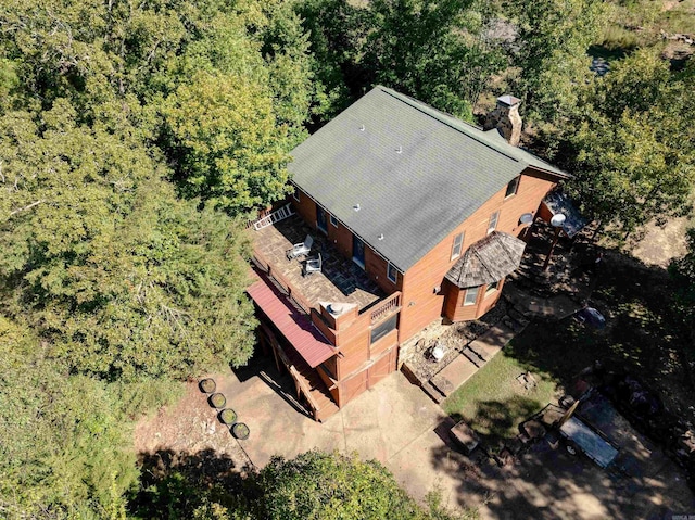 6 Aviation Way, Heber Springs, AR 72543 - bird's eye view with a view of trees