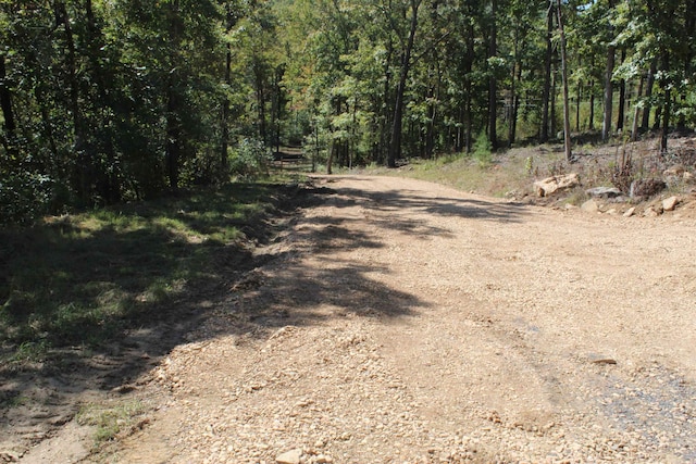 view of road