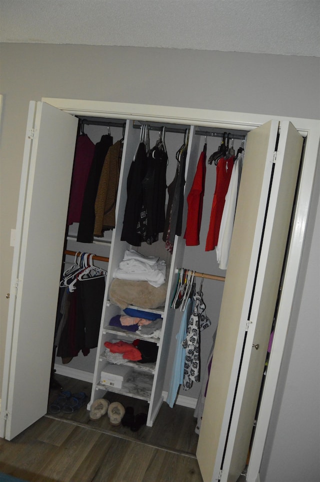 view of closet