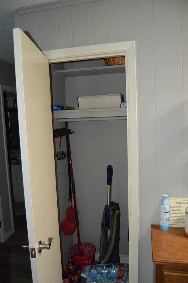 view of closet