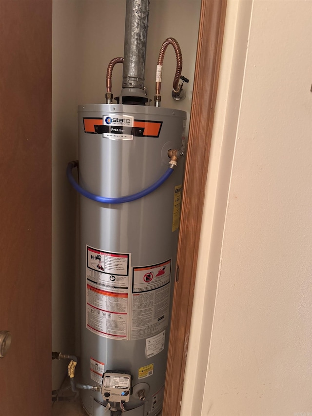 utilities featuring water heater