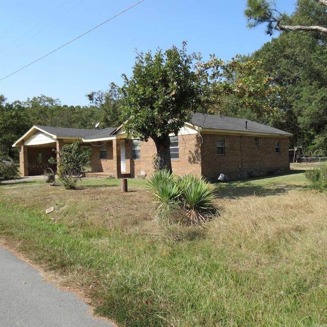 view of ranch-style house