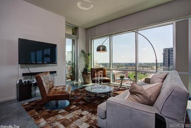 view of living room