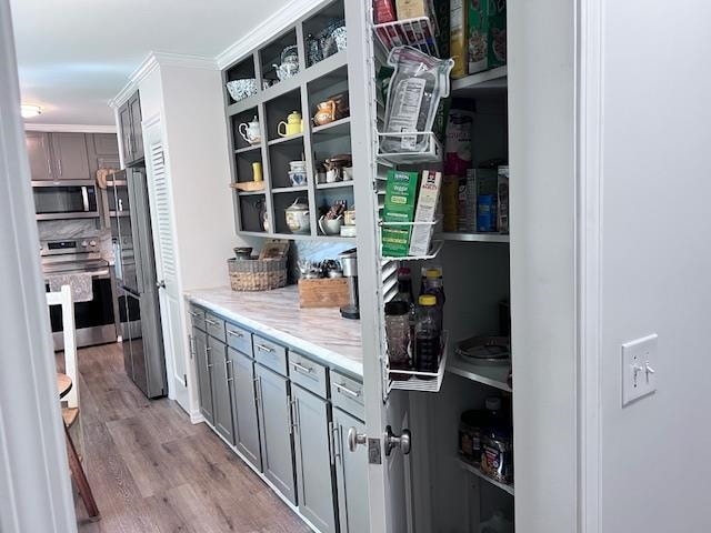 view of pantry