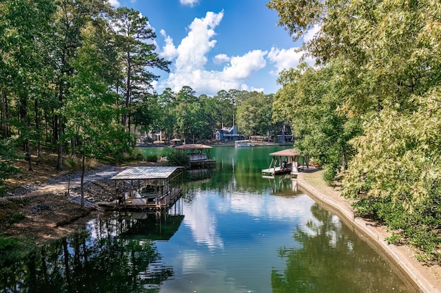 property view of water