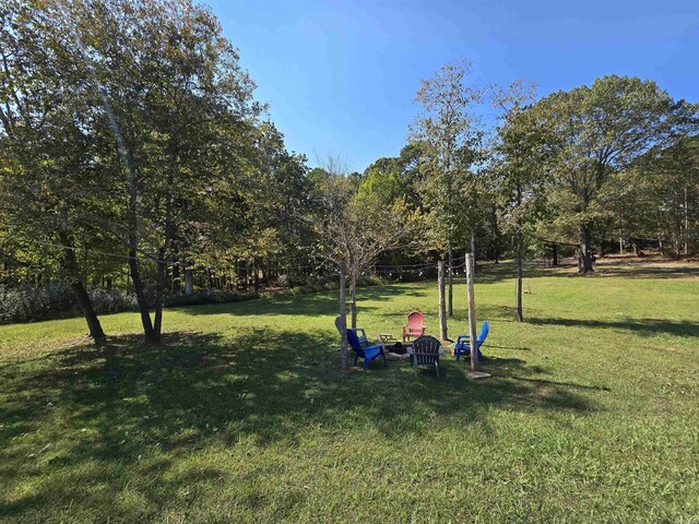 3189 Brownsville Rd, Greers Ferry, AR 72067 - view of green lawn