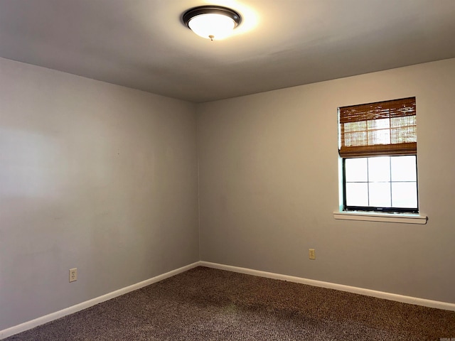 empty room with carpet floors