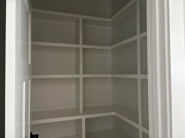 view of pantry