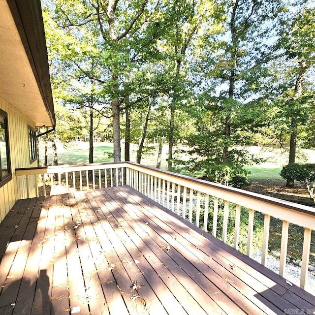 view of deck