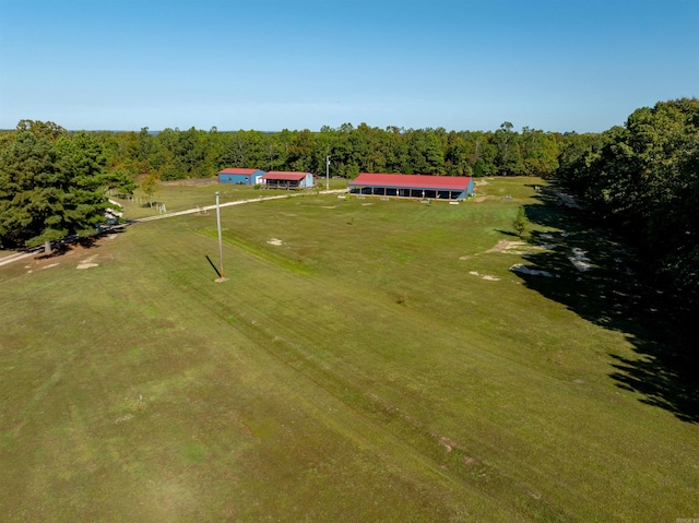 10 Strawberry Valley Rd, Ash Flat, AR 72513 - bird's eye view featuring a wooded view