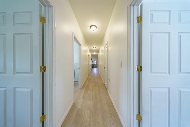 10 Strawberry Valley Rd, Ash Flat, AR 72513 - hall with baseboards and light wood-style flooring