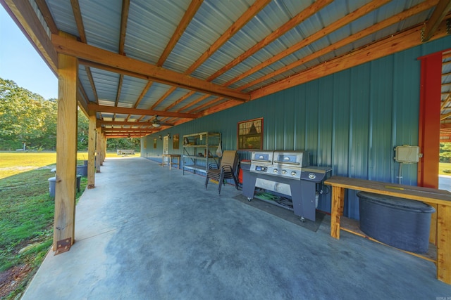 10 Strawberry Valley Rd, Ash Flat, AR 72513 - view of patio with an exterior structure and an outdoor structure