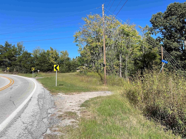 view of road