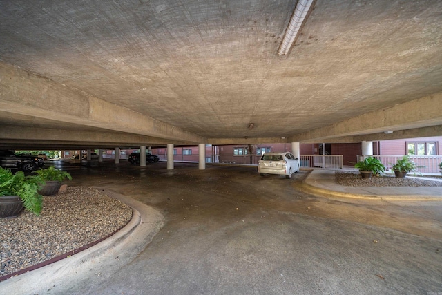 exterior space with concrete flooring