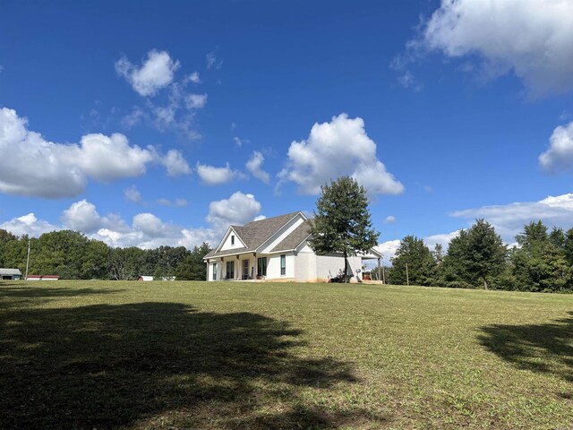444 W Pleasant Springs Rd, Quitman, AR 72131 - view of yard