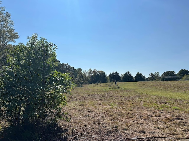 view of landscape with a rural view