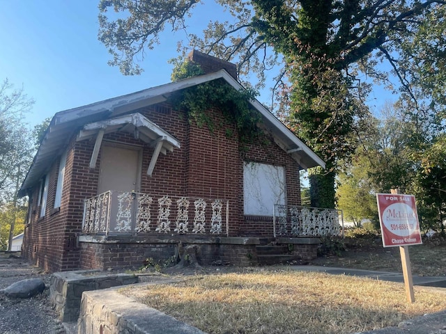 view of property exterior