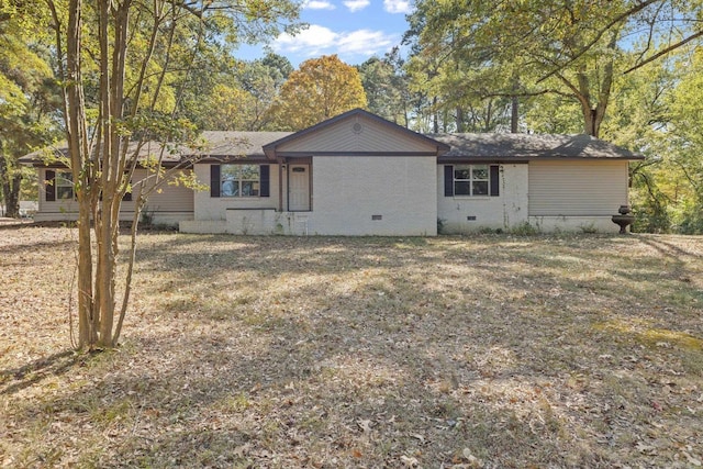 view of back of property