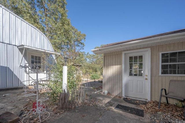 view of property entrance