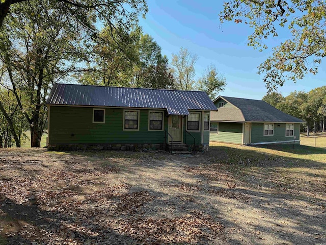 view of ranch-style house