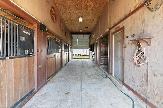 view of stable