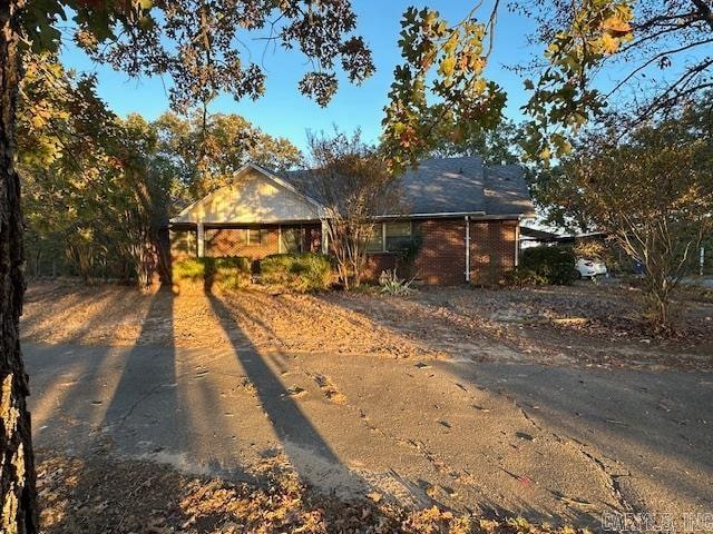 view of ranch-style home