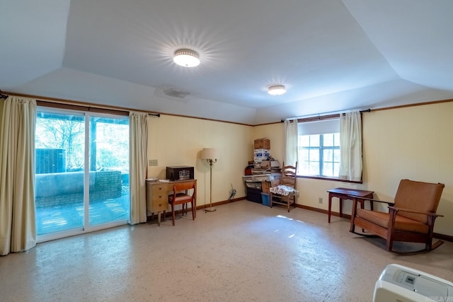 view of sitting room