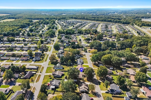 aerial view