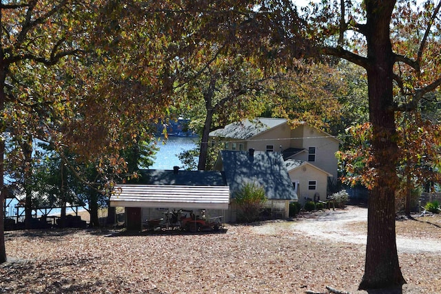 view of home's exterior