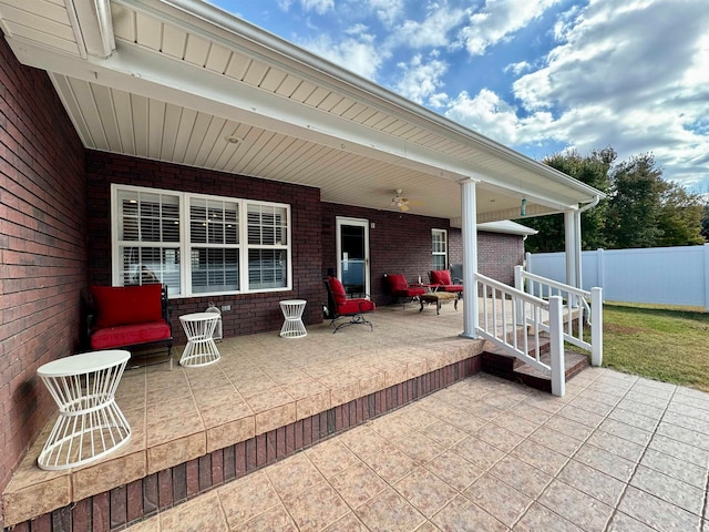 view of patio / terrace