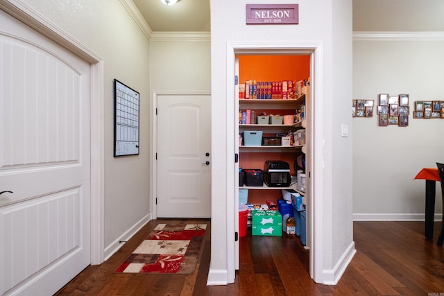 view of pantry